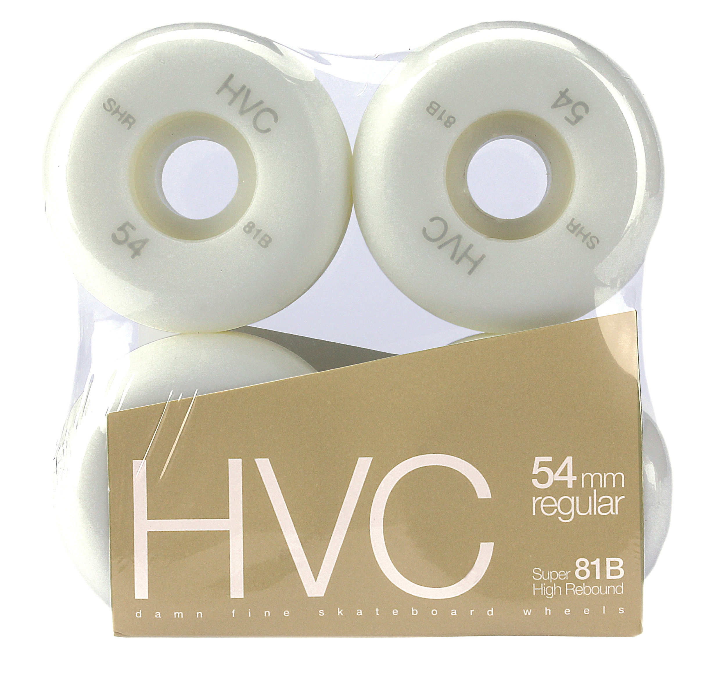 HVC Skateboard Wheels regular 81b 54mm