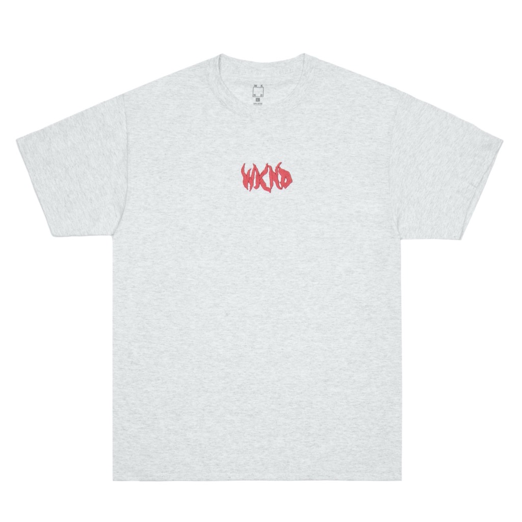 WKND Spikey Embroidered T-Shirt - grey XL