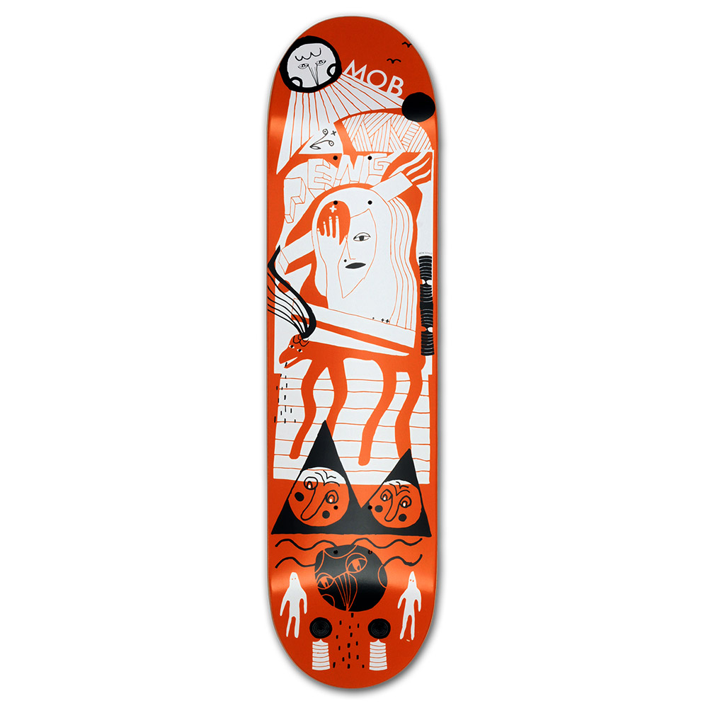 MOB Skateboards Deck Gestalt - 8.125