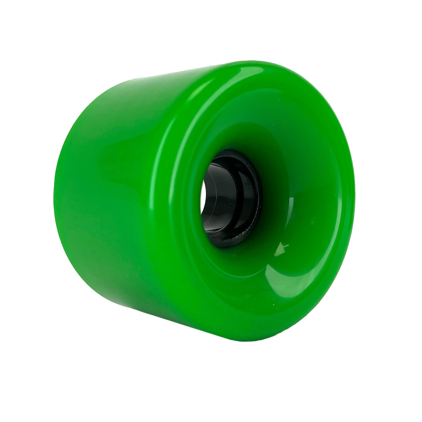 Blank Longboard Wheels Lime Green 76mm 80a