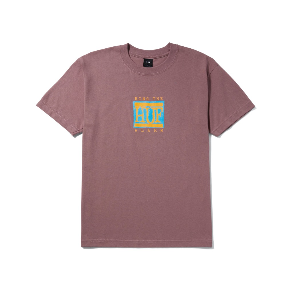 HUF Alarm T-Shirt - mauve XXL