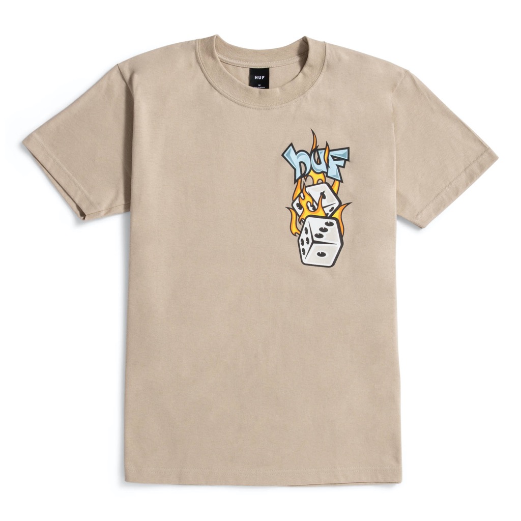 HUF Dicey T-Shirt - clay S