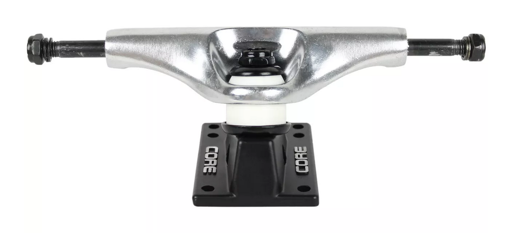 Core Trucks skateboard axle silver / black 4.75