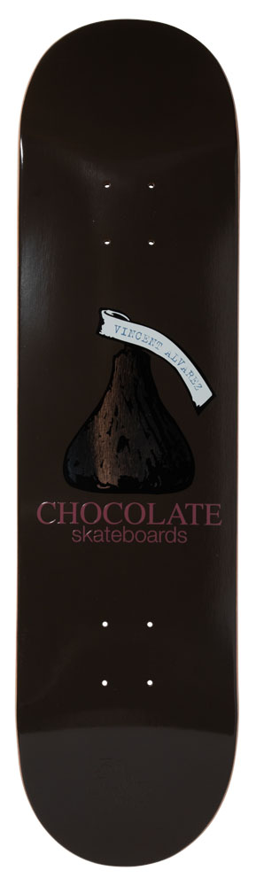 Chocolat Skateboard Deck Alvarez Kiss 8