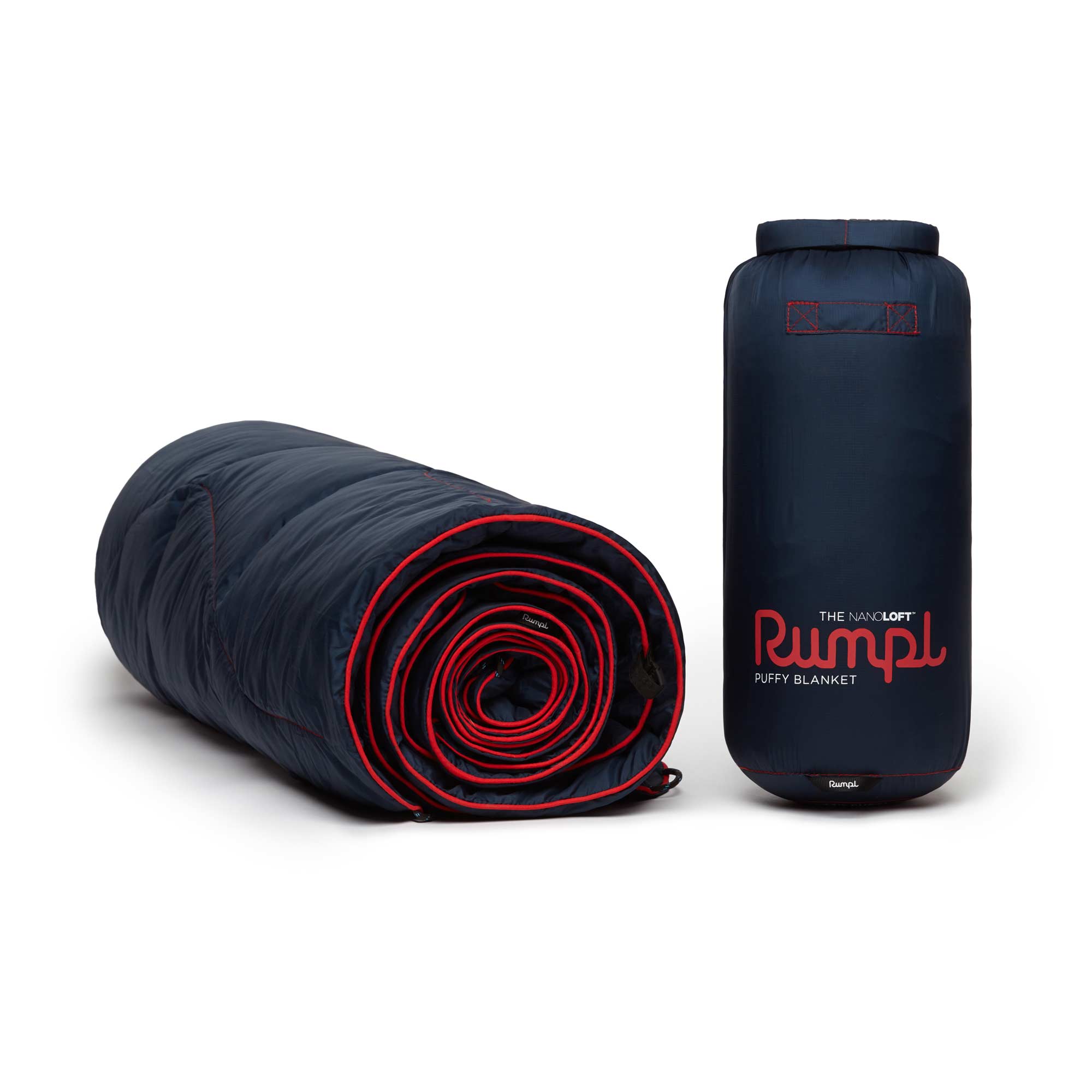 RUMPL Blanket NANOLOFT SOLID / 1 PERS, deepwater