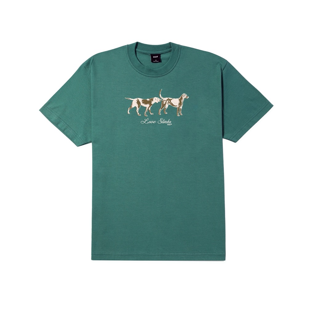 HUF Love Stinks T-Shirt - pine XXL