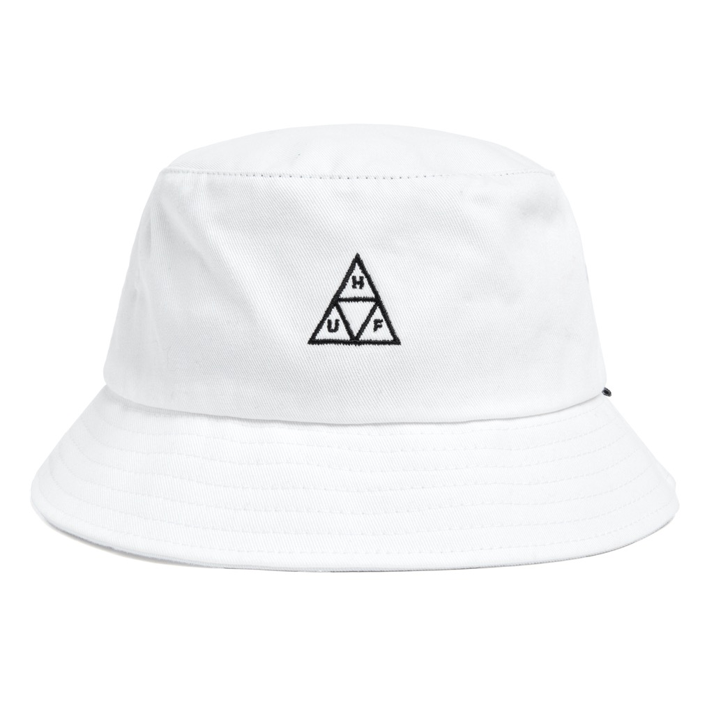 HUF Essentials Triple Triangle Bucket - white