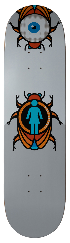 Girl Skateboard Deck Bennett Beetle Bum 8,50