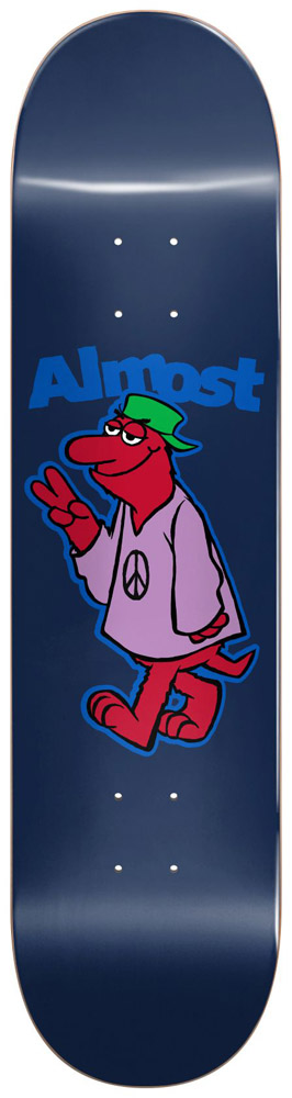 Almost Skateboard Deck Team Peace Out 8,375 HYB