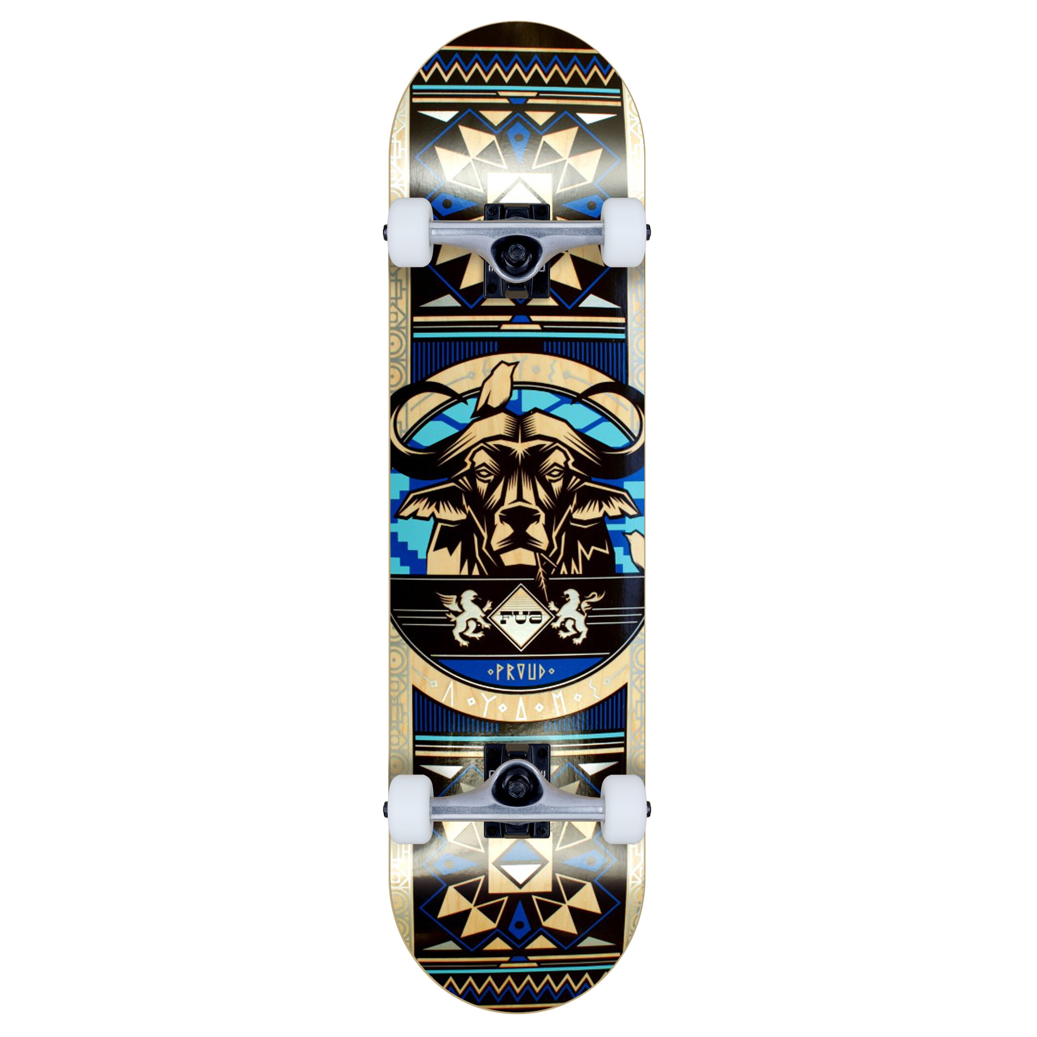 FUA set complet Skateboard Buffalo bleu