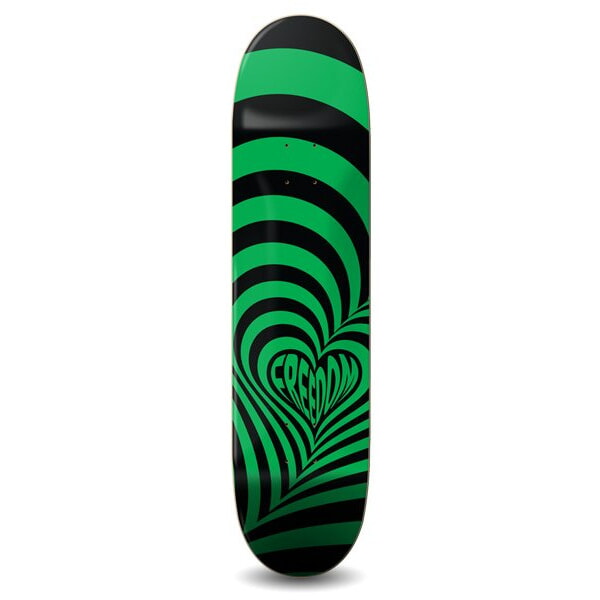 Freedom Hypnolove Halloween Green Skateboard Deck 7.87