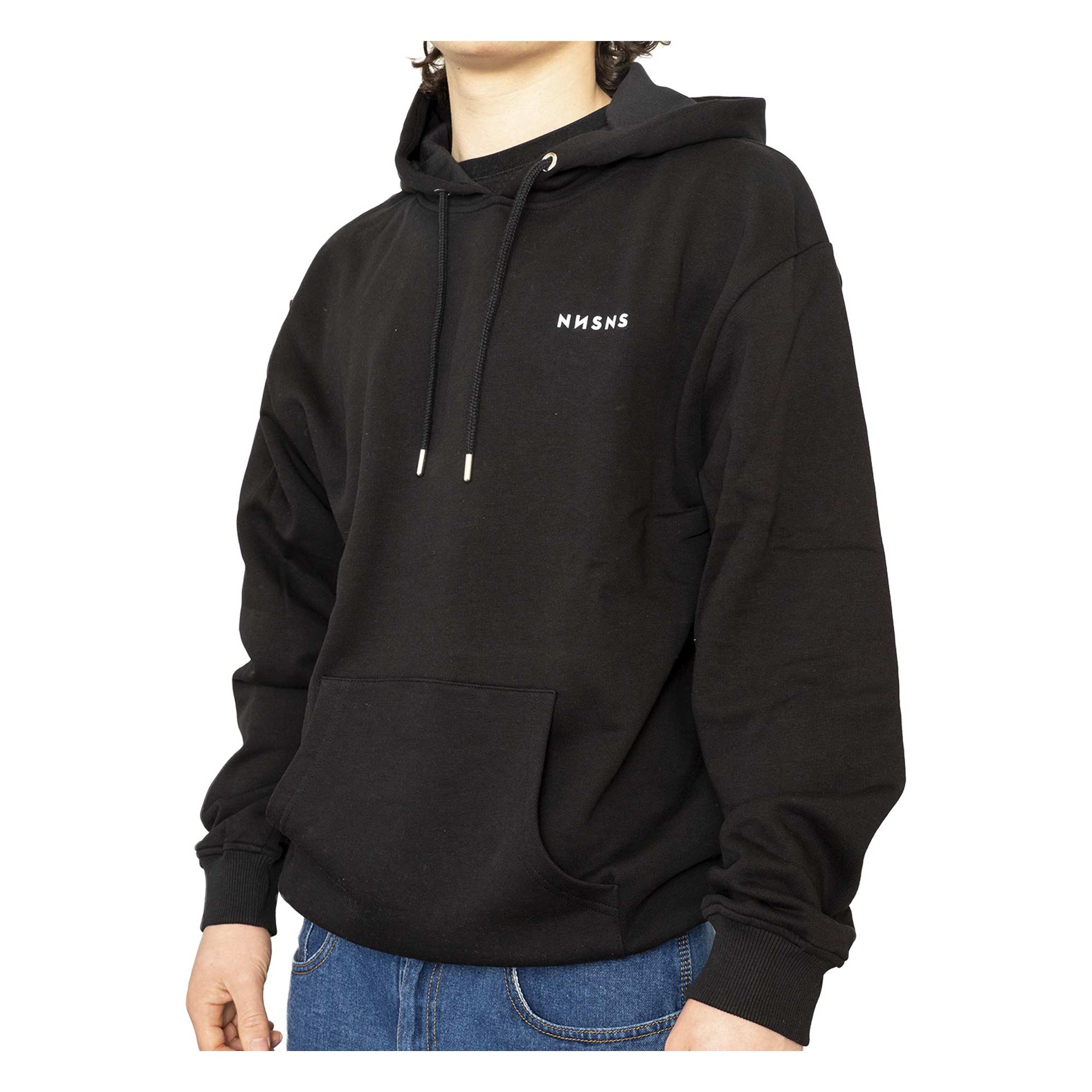 NNSNS Sweat HEAD LOGO Hooded, black M