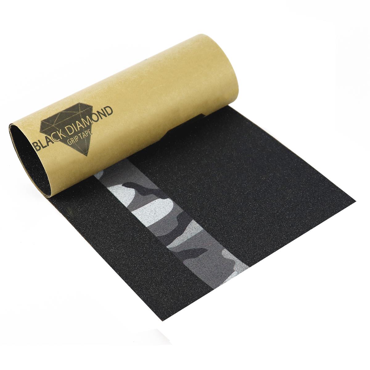 BlackDiamond Skateboard Griptape "Arctic Camouflage" (en anglais)