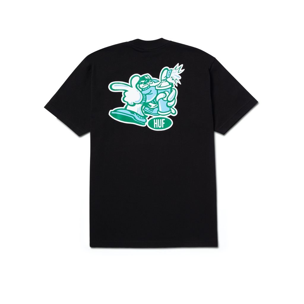 HUF Burner T-Shirt - black XXL