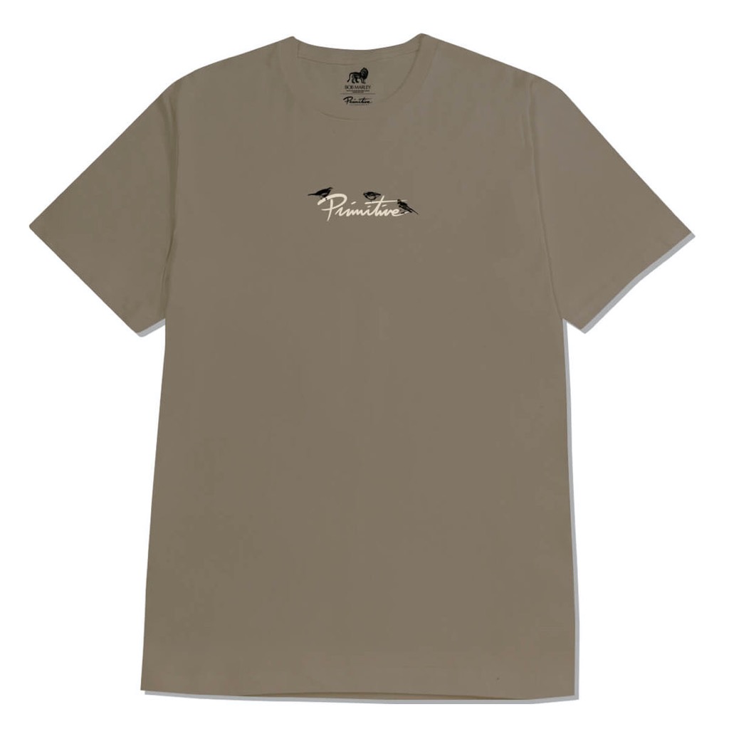 Primitive Rising Sun T-Shirt - safari green S