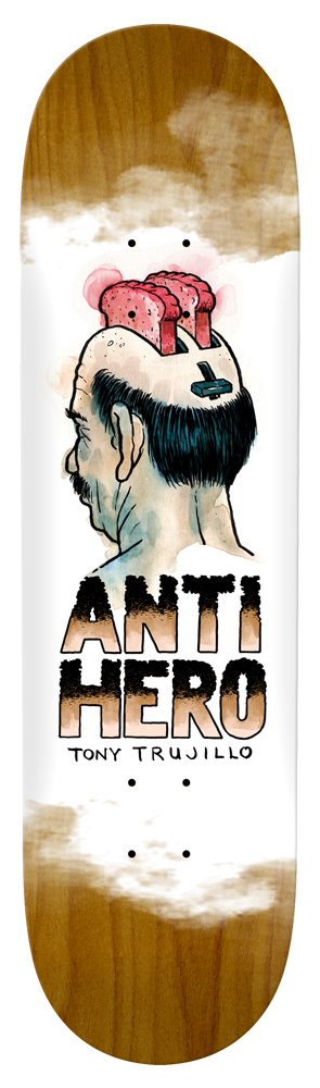 Anti Hero Skateboard Deck Trujillo Toasted Fried Cooked