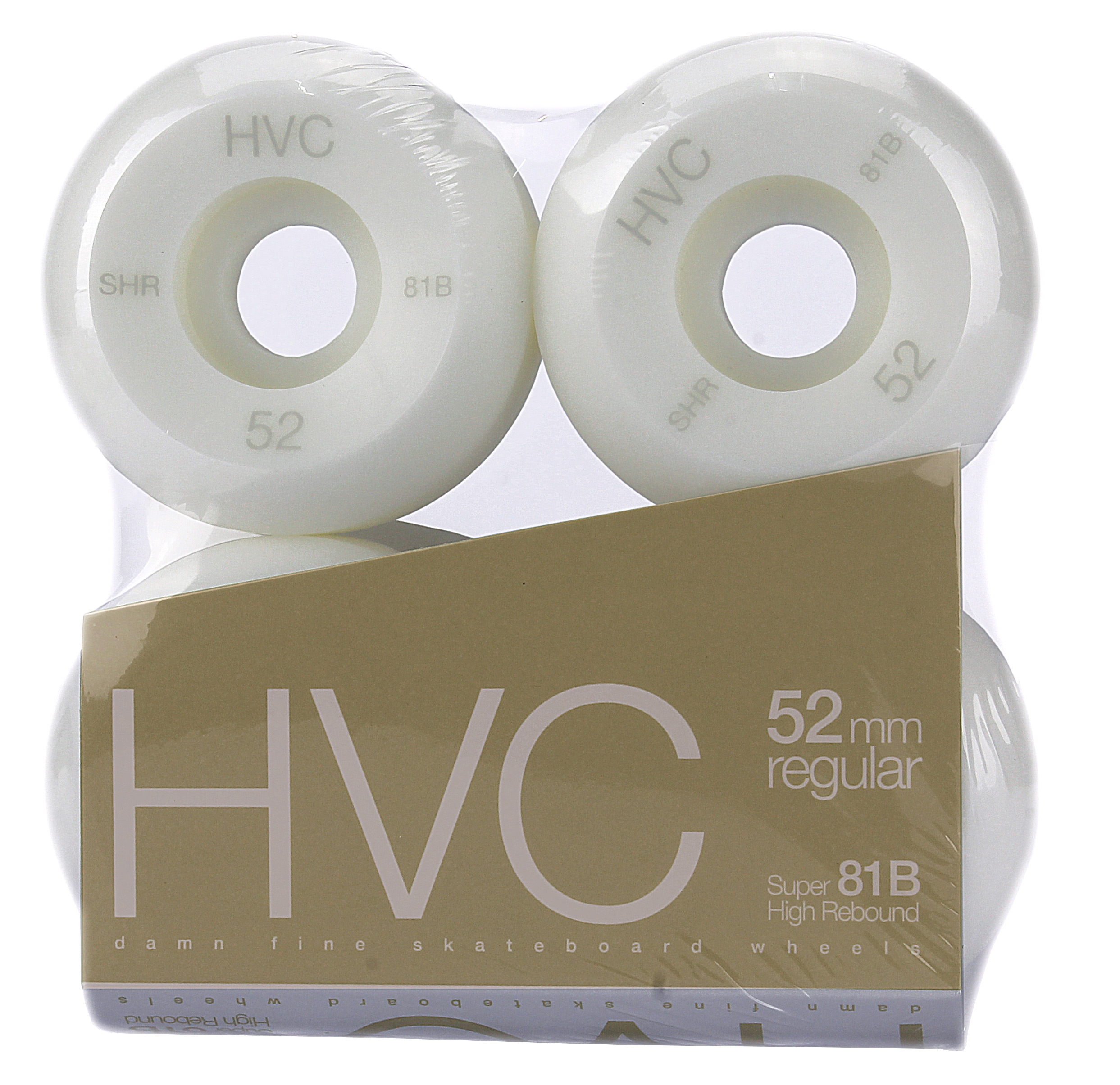 HVC Skateboard Rollen conical 81b 52mm