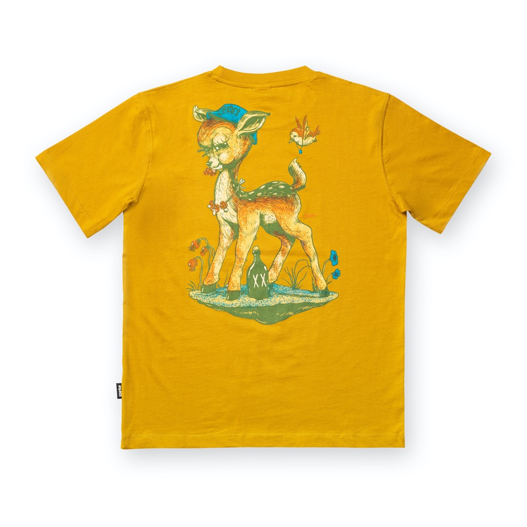 The Dudes Bamby T-Shirt - ochre XXXL