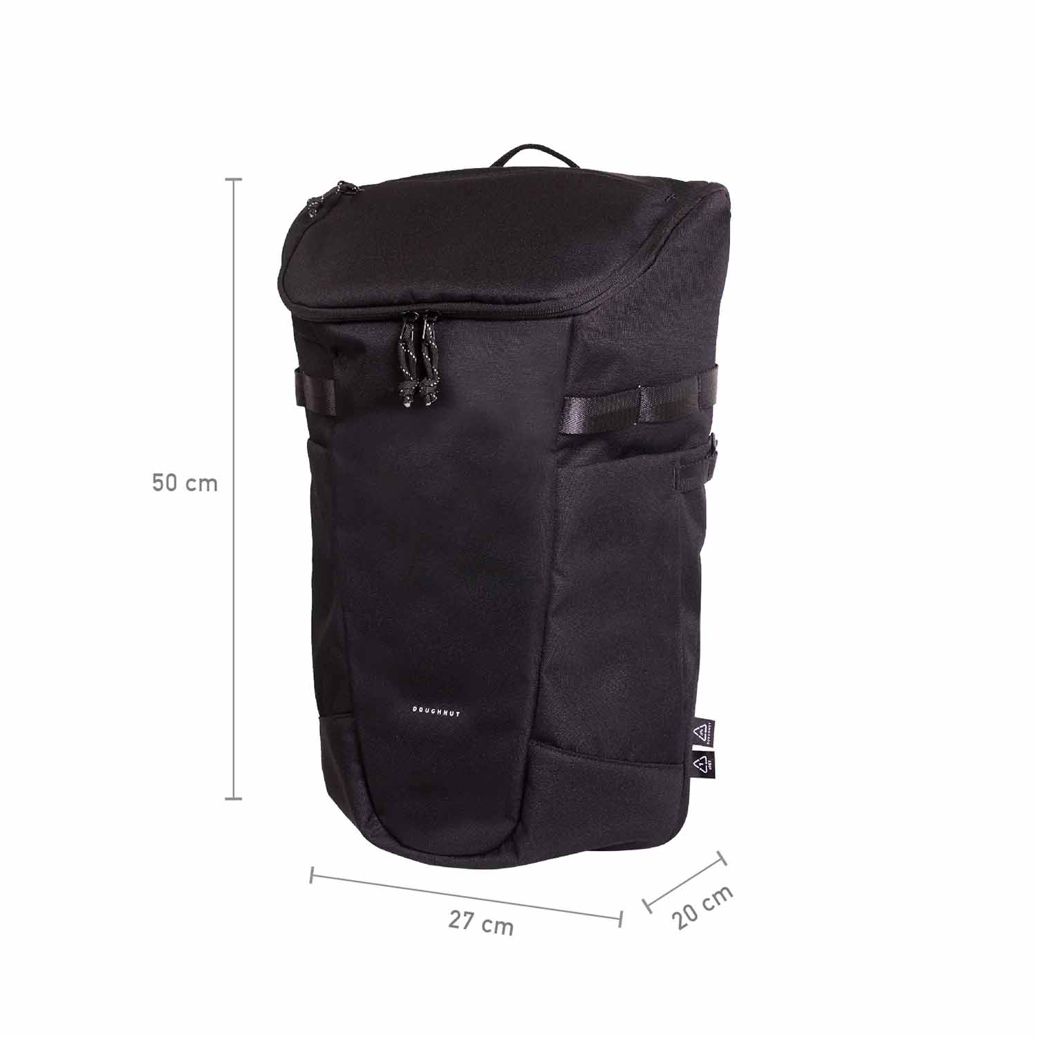 Doughnut Pathfinder Rucksack black