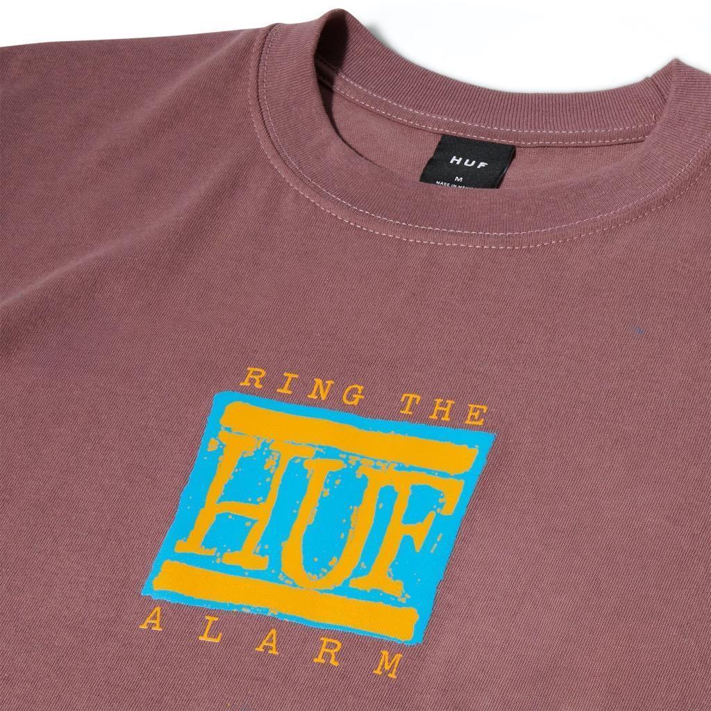 HUF Alarm T-Shirt - mauve XXL