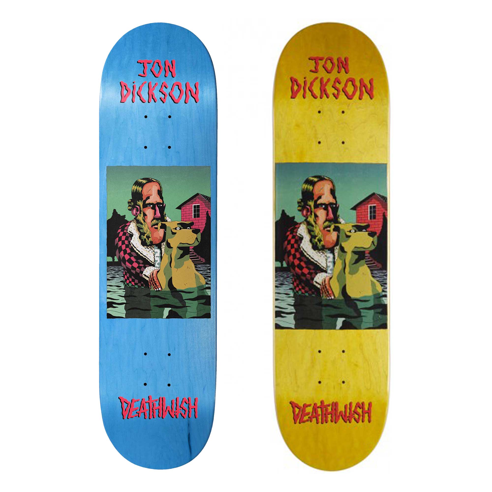 DEATHWISH Deck THE POND JD 8.0