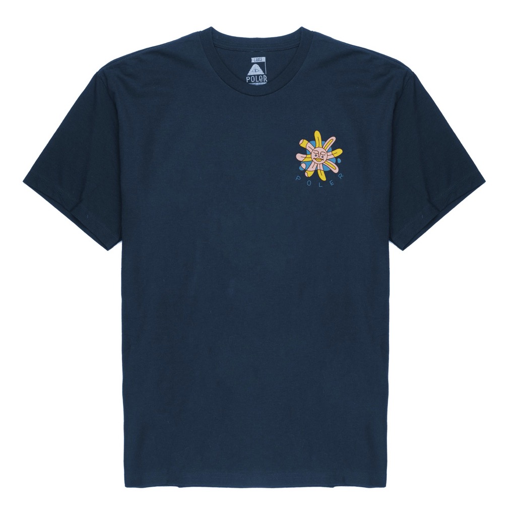 Poler Dozy Daisy T-Shirt - navy M