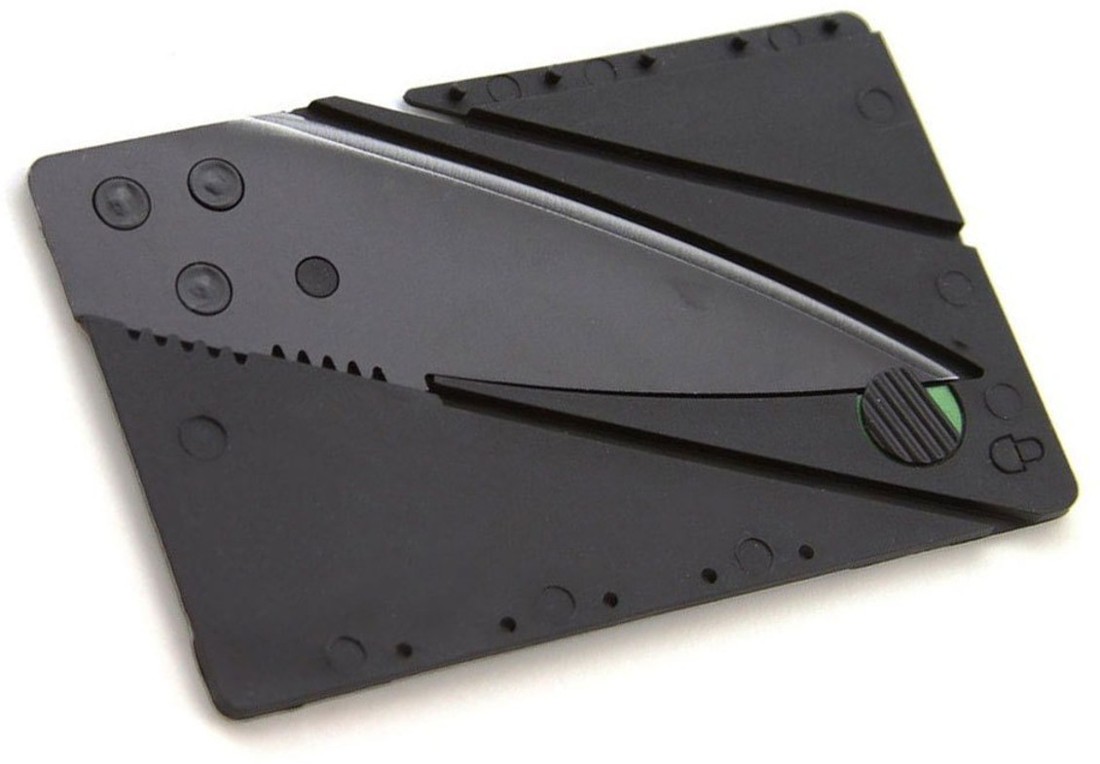 Griptape knife / cutter in credit card format