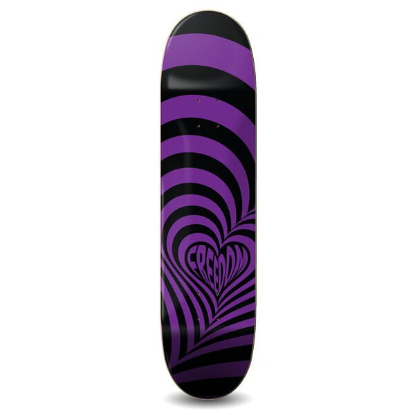 Freedom Hypnolove Halloween Purple Skateboard Deck