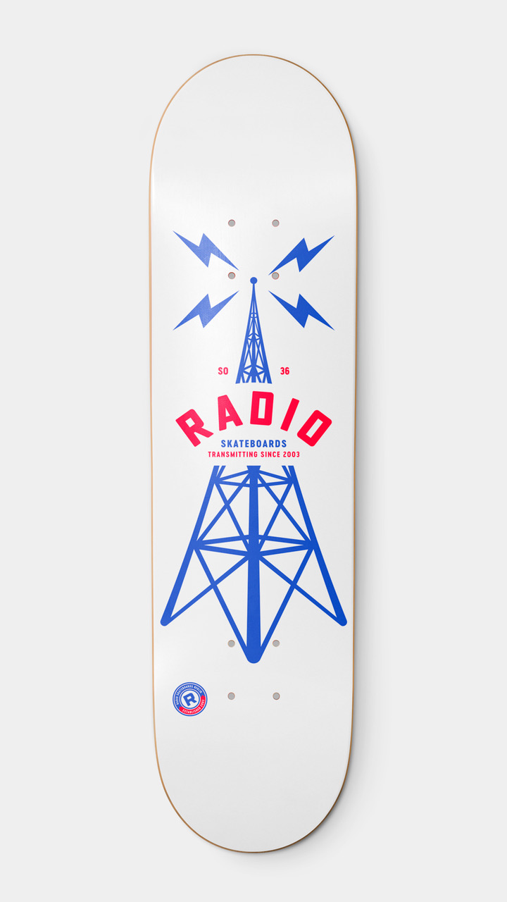 Radio Tower Skateboard Deck