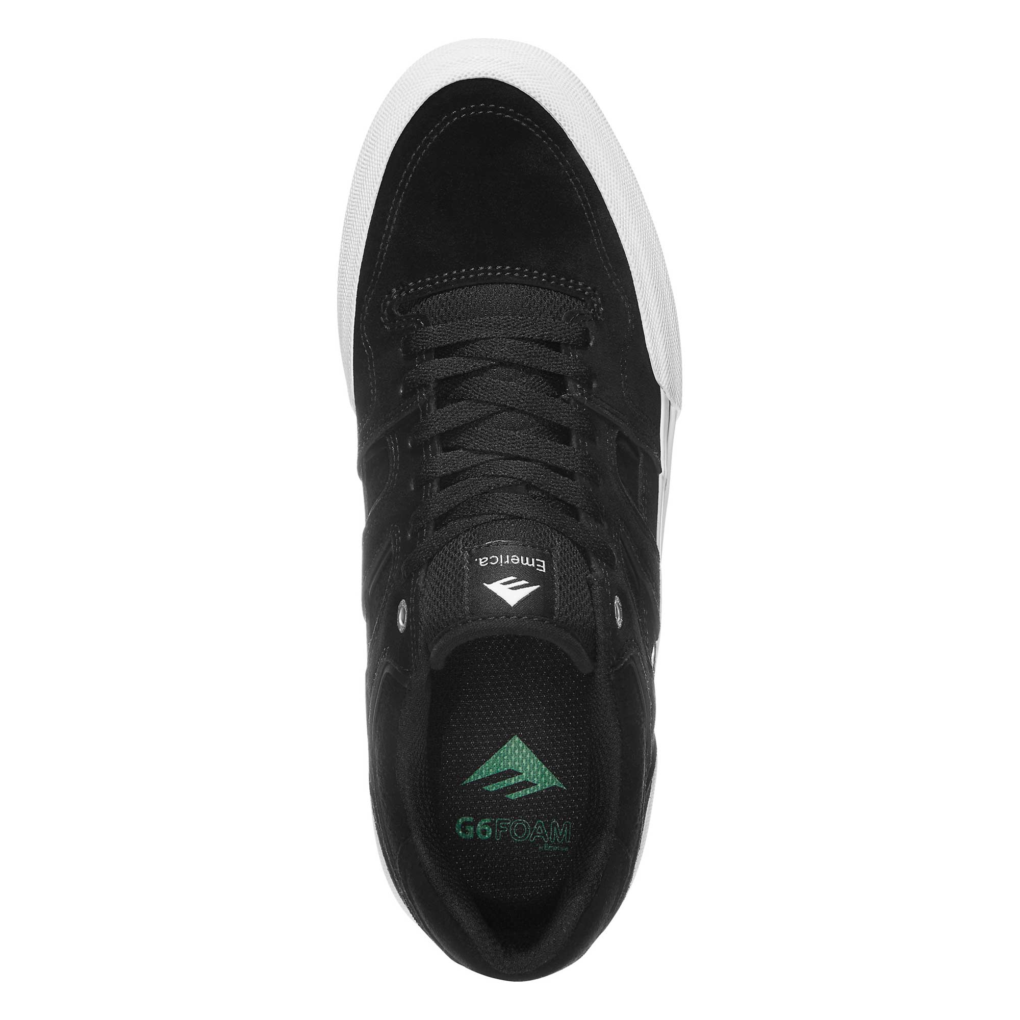 EMERICA Shoe TILT G6 VULC bla/whi/gum, black/white/gum 7