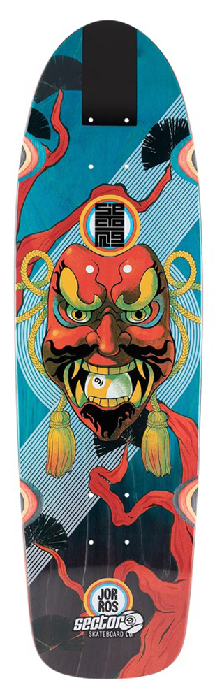 Sector 9 Skateboard Deck Noh Chomp Hop