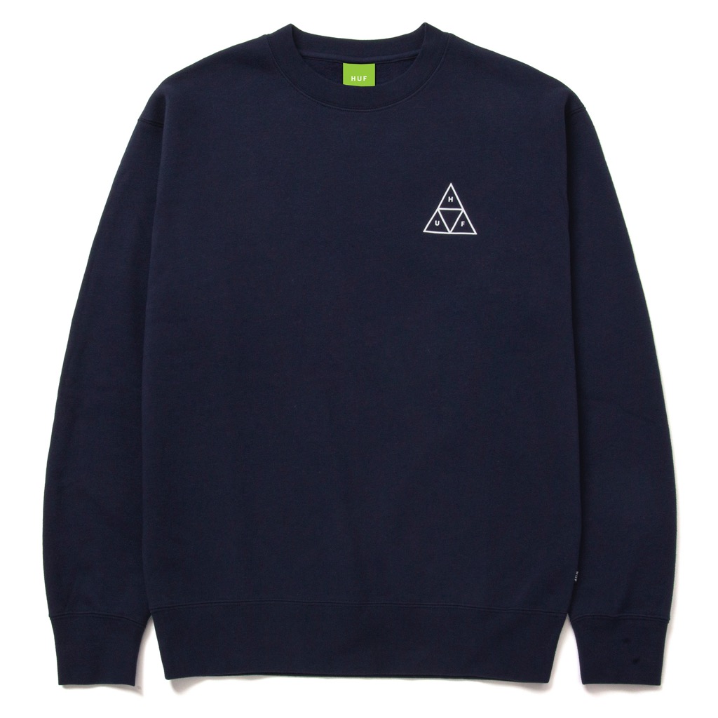 HUF Essentials Triple Triangle Pullover - navy XXL