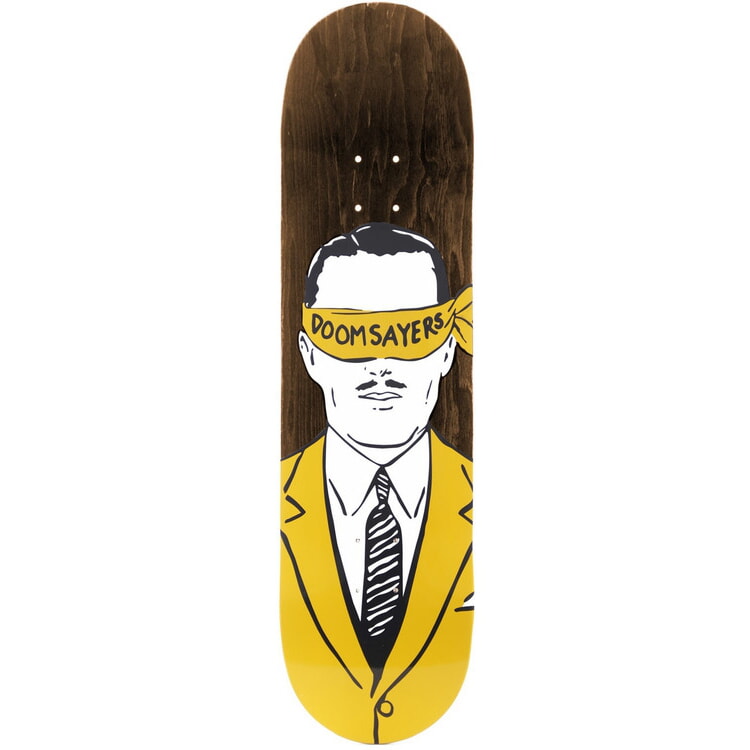 Doomsayers Corp Guy Skateboard Deck 8.2