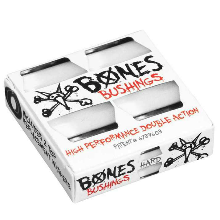 Bones Hardcore Bushings White 96A Hard - SET