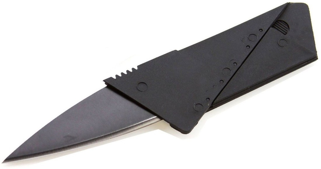 Griptape knife / cutter in credit card format