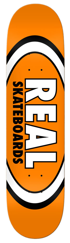 Real Skateboard Deck Team Classic Oval 7.5