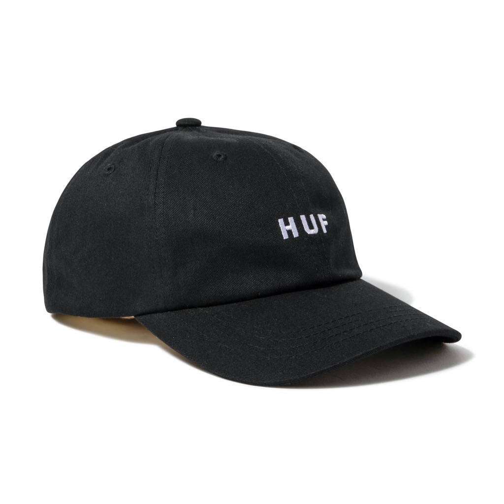 HUF Set OG 6 Panel Cap - black