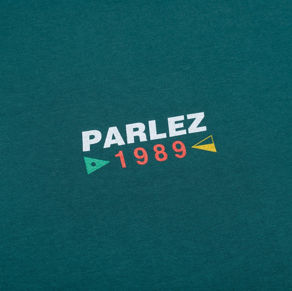 Parlez Globe T-Shirt - dusty teal