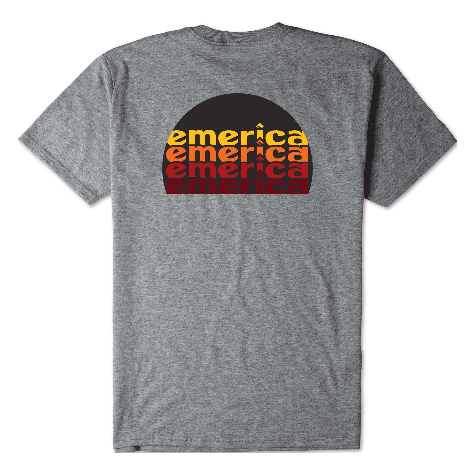 EMERICA T-Shirt HIGH NOON POCKET, grey/heather S