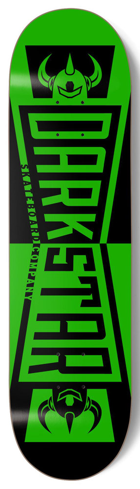 Darkstar Skateboard Deck Team Divide Green RHM 7,75