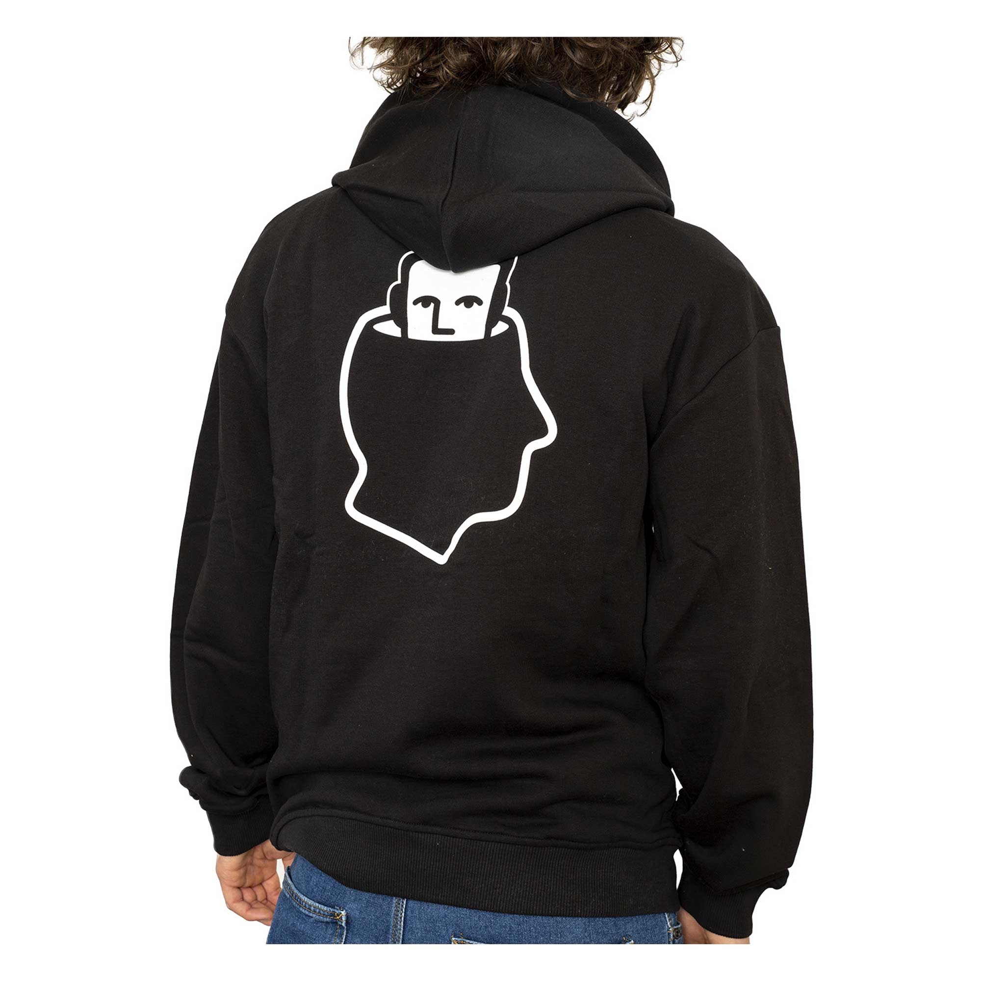 NNSNS Sweat HEAD LOGO Hooded, black M