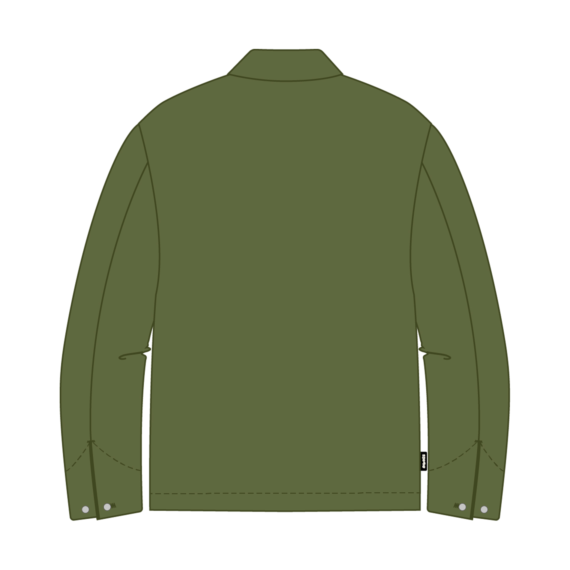 The Dudes The Dudes Classic Tom Jacke - cedar green XXXL