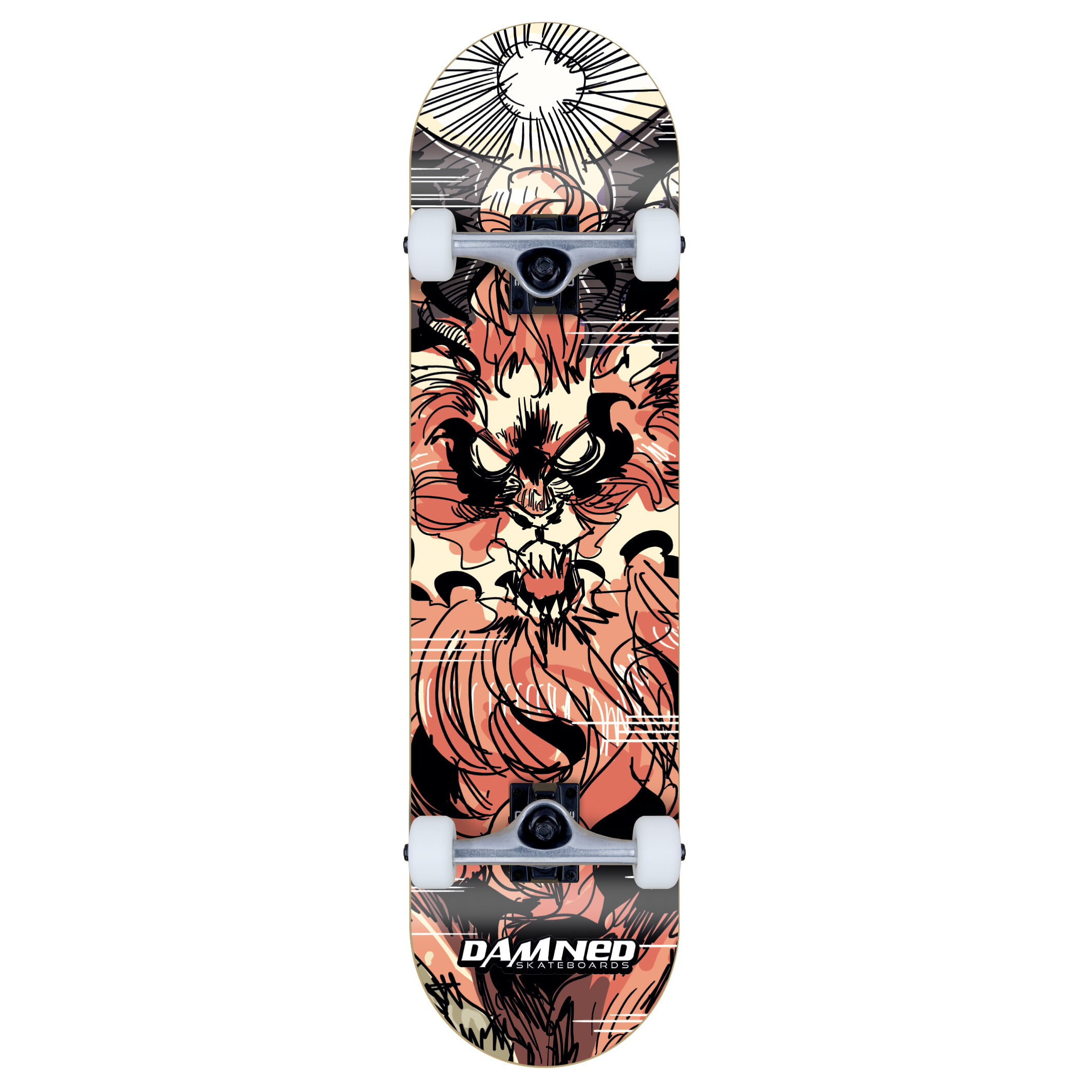 Damned Skateboard complet DS Draco Ignis