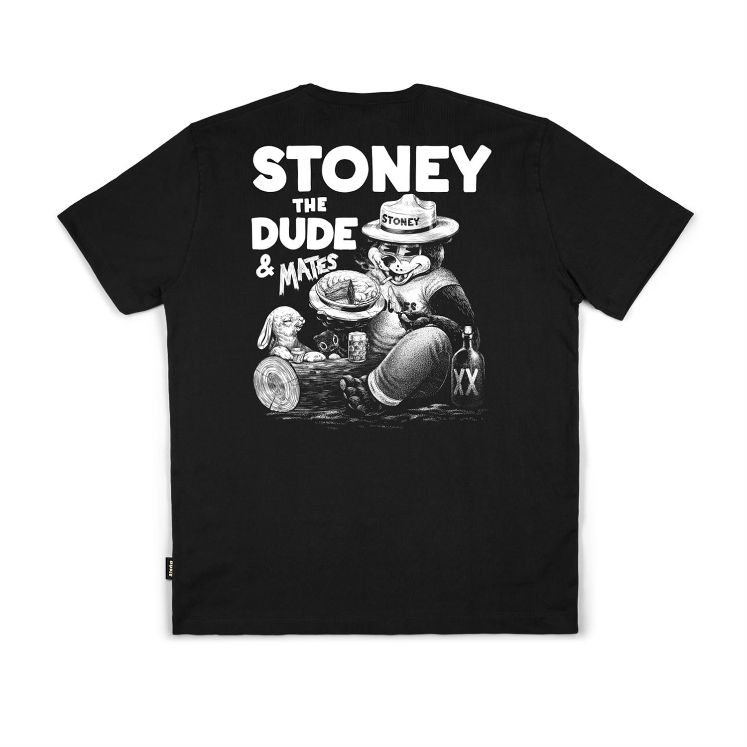 The Dudes Mates T-Shirt - black XXXL