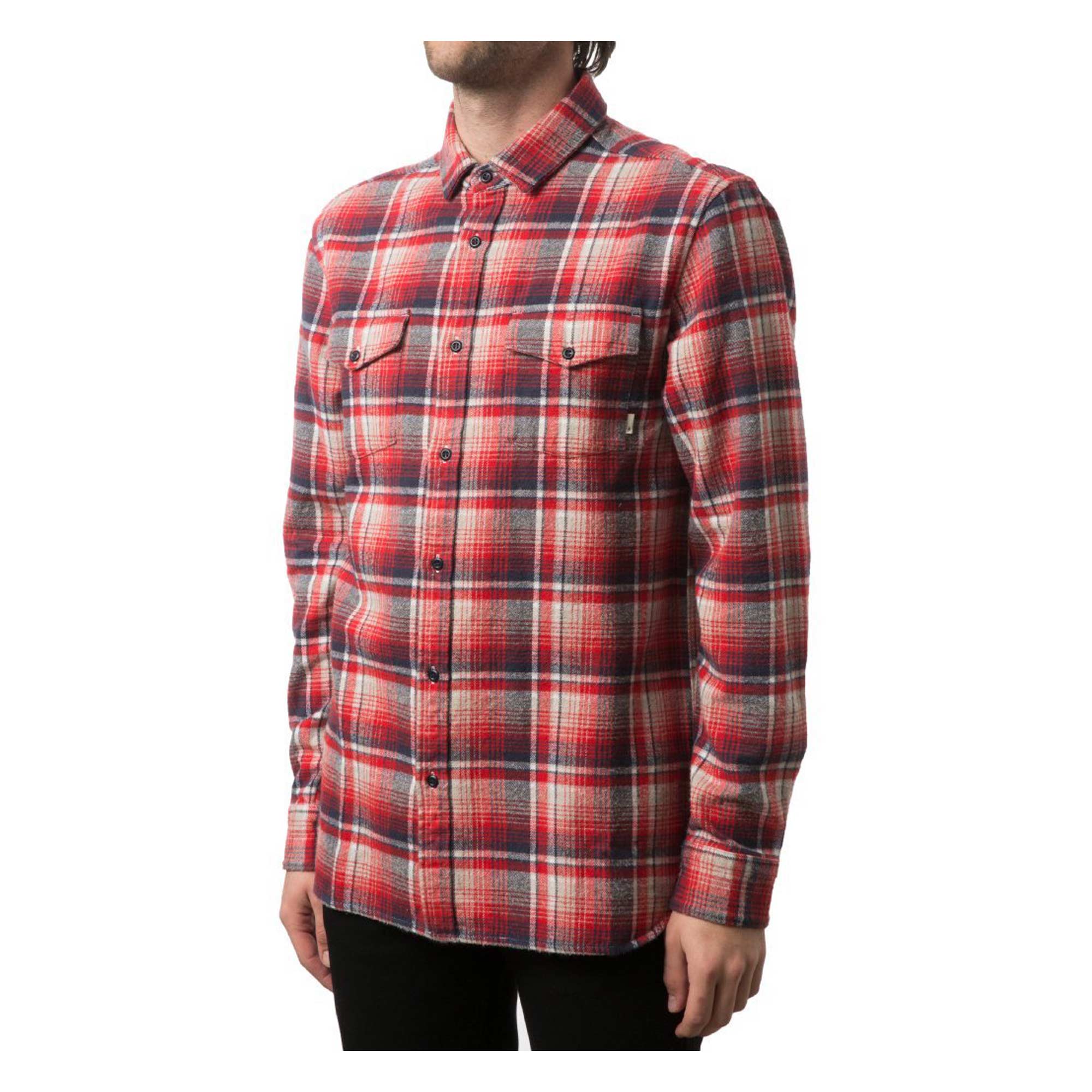 ALTAMONT Shirt GARTH L/S red