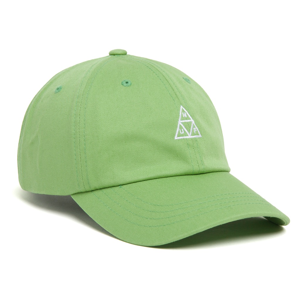 HUF Essentials Triple Triangle Logo 6 Panel - basil