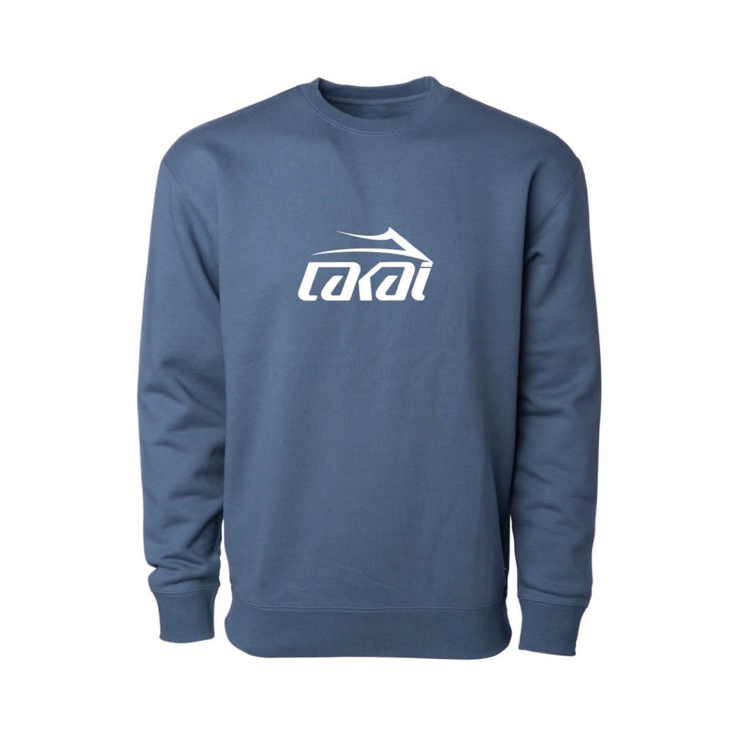 Lakai Basic Pullover - steel blue XXL