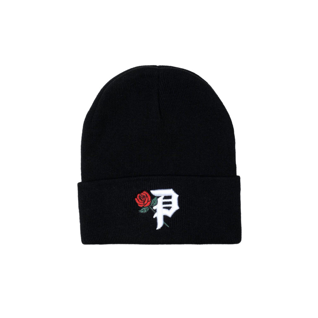 Primitive Rosey Beanie - black