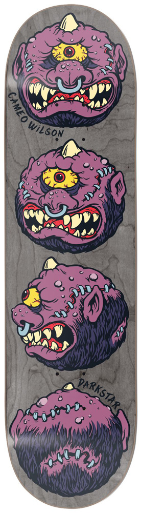 Darkstar Skateboard Deck Wilson Madballs Headspin 8,25 R7