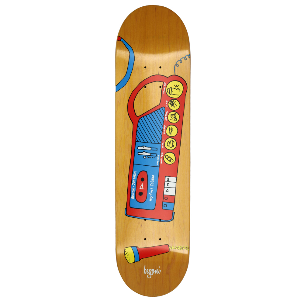 MOB Skateboards Begoni x Joetaem My First Collab Deck - 8.125